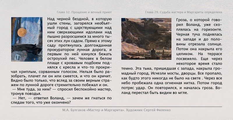 Набор открыток «С.Филенко Серия иллюстраций к роману М.А. Булгакова «Мастер и Маргарита» - изображение 44