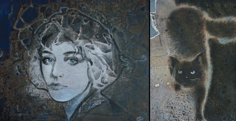 Набор открыток «С.Филенко Серия иллюстраций к роману М.А. Булгакова «Мастер и Маргарита» - изображение 30