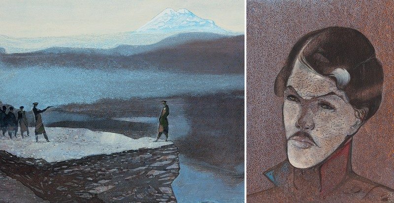 Набор открыток «С.Филенко Серия иллюстраций к роману М.Ю. Лермонтова «Герой нашего времени» - изображение 36