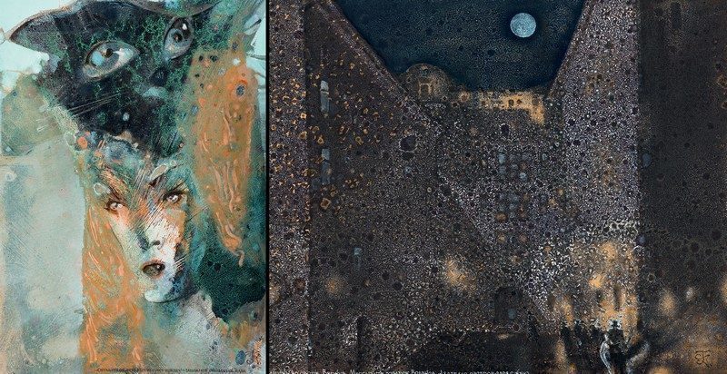 Набор открыток «С.Филенко Серия иллюстраций к роману М.А. Булгакова «Мастер и Маргарита» - изображение 7