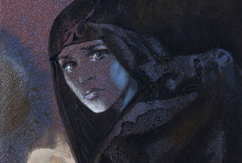 Набор открыток «С.Филенко Серия иллюстраций к поэме М.Ю. Лермонтова «Демон» - изображение 3