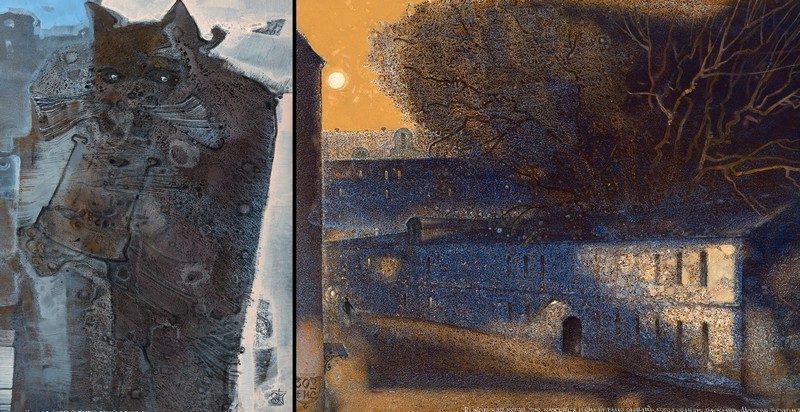 Набор открыток «С.Филенко Серия иллюстраций к роману М.А. Булгакова «Мастер и Маргарита» - изображение 29